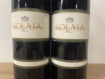 1985 Antinori, Solaia - Toscane IGT - 2 Bouteilles (0,75 L), Nieuw