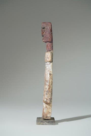 Een houten beeld. - Aklama - Ghana (Zonder minimumprijs), Antiek en Kunst