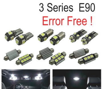 KIT 17 AMPOULES LED INTÉRIEUR POUR BMW SÉRIE 3 E90 BERLINE 3, Verzenden, Nieuw