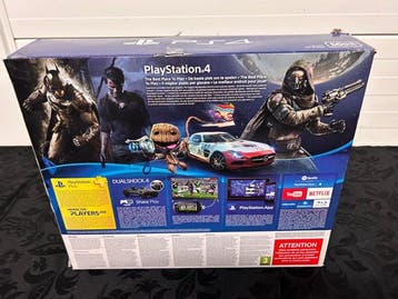Sony - Playstation 4 - PS4 Jet Black - Spelcomputer