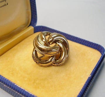 Broche - 14 karaat Geel goud - Victoriaanse broche 1860/80