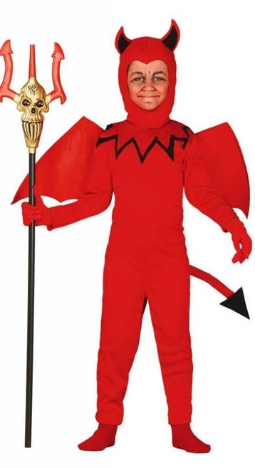 Halloween Kostuum Kind Duivel met Vleugels, Verzenden, Nieuw