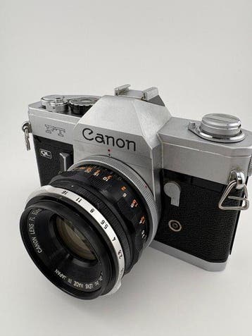 Canon FT + FL 1,8/50mm | Analoge camera