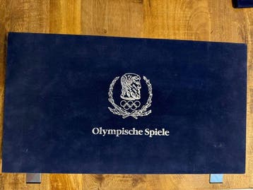 Wereld. Olympische Spiele 1992 – 19 Silber-Gedenkmünzen in, Postzegels en Munten