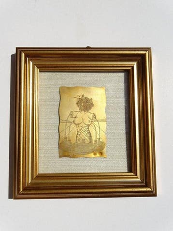 Salvador Dali (1904-1989) - Relief, Venus - silver gravure