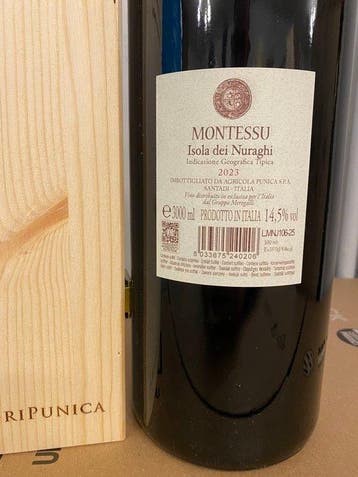 2023 Tenuta Agripunica, Montessu - Sardinië IGT - 1 Dubbele