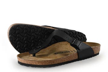 Birkenstock Slippers in maat 46 Zwart, Vêtements | Hommes, Verzenden, Slippers