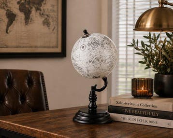 Ornement décoratif - Carte du monde Globe