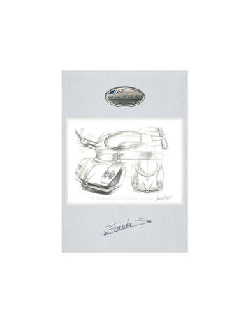 2000 PAGANI ZONDA C12 S PERSMAP ITALIAANS | ENGELS