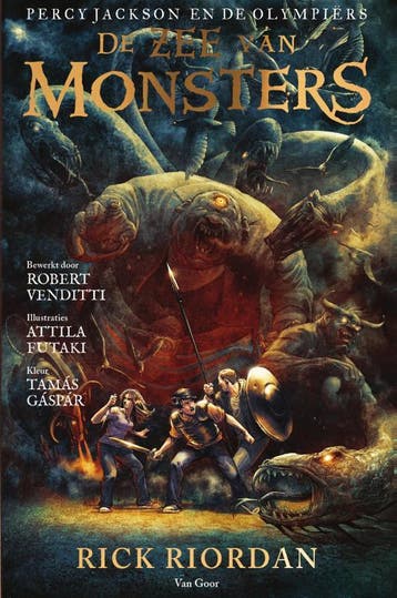 De zee van monsters / Percy Jackson en de Olympiërs / 2, Livres, Verzenden, Rick Riordan