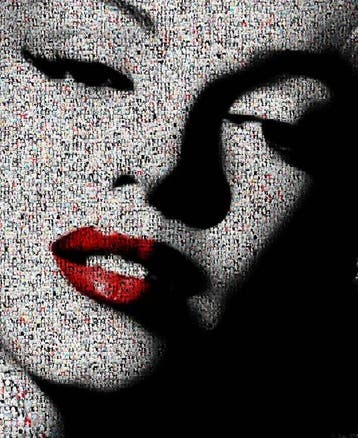 David Law - Crypto Marilyn VII 2.0 - Format XL 60x90
