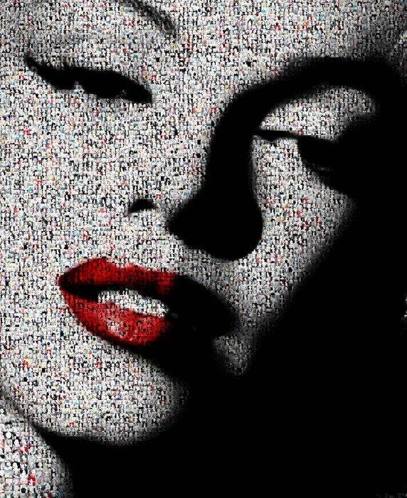 David Law - Crypto Marilyn VII 2.0 - Format XL 60x90, Antiek en Kunst, Kunst | Designobjecten