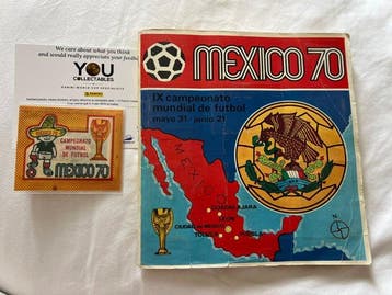 1970 Panini 1970 Panini World Cup Mexico 70 Complete Album +, Collections