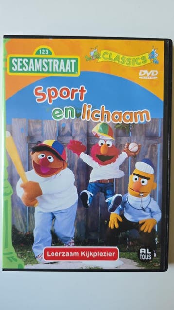 SESAMSTRAAT SPORT EN LICHAAM (DVD), CD & DVD