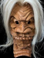 Noh masker - Hout - Japanse demonenmaskers A-U (Zonder