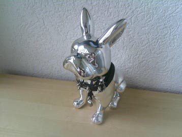 Beeldje - FRANSE BULDOG - Legering