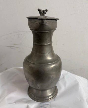 Cruche - Bauchkanne Wallis - Étain