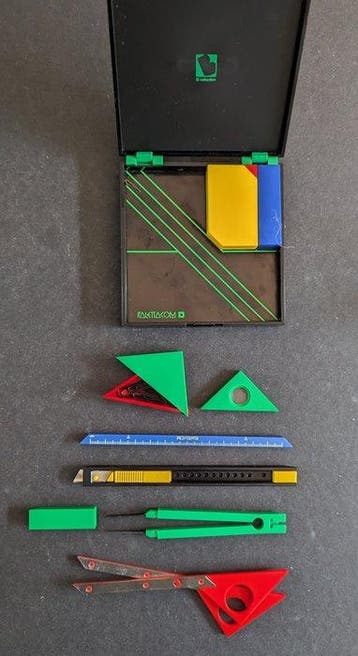 B Collection - Ensemble de bureau - Palettakom - plastique, Antiek en Kunst