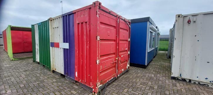 Opslagcontainer 10ft. HS-1401, Zakelijke goederen, Machines en Bouw | Keten en Containers, Ophalen of Verzenden