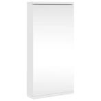 Kast met spiegel 30x60 cm wit | Retour Deal Scherpe Prijs!, Minder dan 50 cm, Spiegelkast, Verzenden, Nieuw