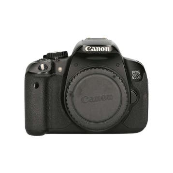 Canon EOS 650D met garantie, TV, Hi-fi & Vidéo, Ophalen of Verzenden