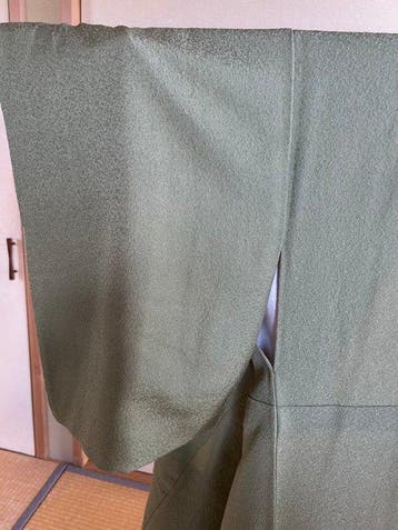 Kimono japonais ancien, pièce unique, beau motif en forme de