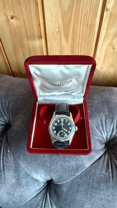 Omega - Omega Military WWII Era - 2450-3 - Heren - 1947, Handtassen en Accessoires, Horloges | Heren