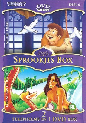 Sprookjes box deel 6 (dvd tweedehands film), Cd's en Dvd's, Ophalen of Verzenden, Nieuw in verpakking