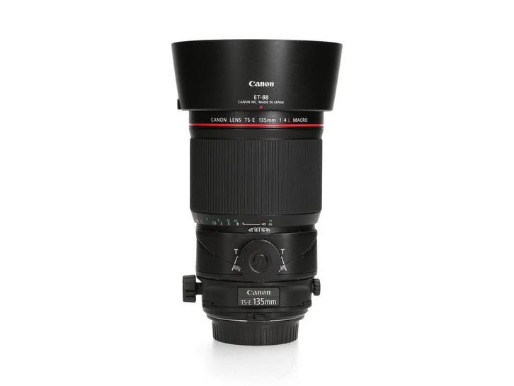 Canon TS-E 135mm f/4 L Macro - Macrolens - 1 jaar garantie, Audio, Tv en Foto, Foto | Lenzen en Objectieven, Zo goed als nieuw