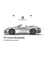 2020 PORSCHE 911 CARRERA 4S CABRIO BROCHURE DUITS, Nieuw