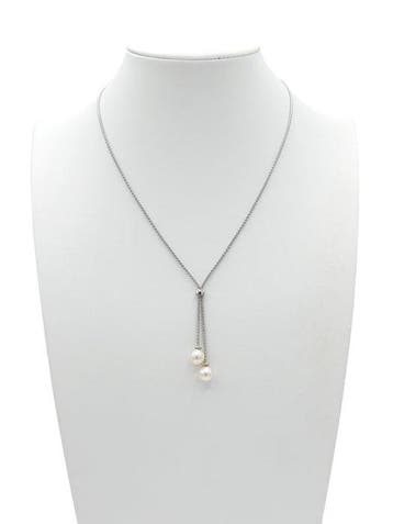 Collier - 18 carats Or blanc