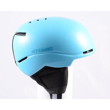 52 53 54 55 skihelm/snowboardhelm ATOMIC FOUR JR, Scuba blue, Verzenden
