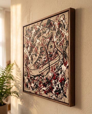 MEDSAN - Pollock Chuck Taylor () - UNIQUE WORK