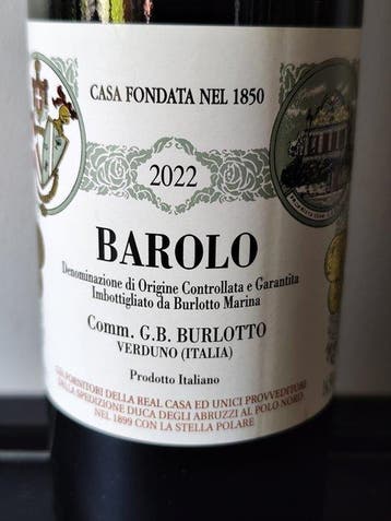 2022 Burlotto - Barolo DOCG - 1 Fles (0,75 liter), Nieuw