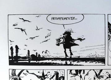 Franquin - 1 Silkscreen - Idées Noires - Les Mouettes -, Livres