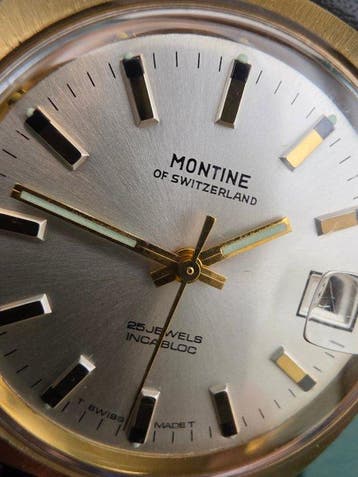 Montine of Switzerland - Vintage Automatic – 25 Jewels –, Nieuw