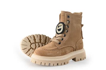 Nubikk Veterboots Meisjes in maat 26 Bruin, Kinderen en Baby's, Kinderkleding | Schoenen en Sokken, Verzenden, Jongen of Meisje