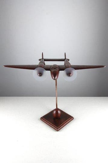 Modelvliegtuig - Lockheed P-38 Lightning, Antiek en Kunst