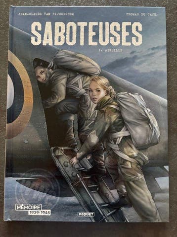 Saboteuses T1 + dédicace couleur - C - 1 Album - Réédition -, Nieuw