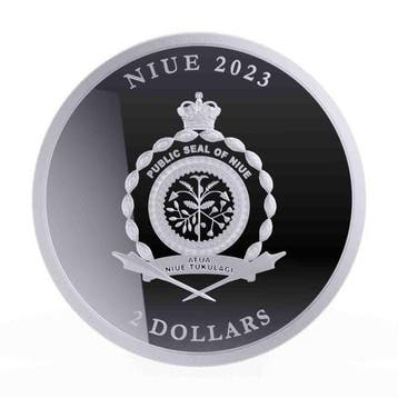 Niue. 2 Dollars 2023 1 oz $2 NZD Niue Silver Magnum Opus