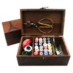 Uitgebreide Naaidoos - Naaiset Opbergbox - Naaikist Naaikoff, Verzenden, Nieuw