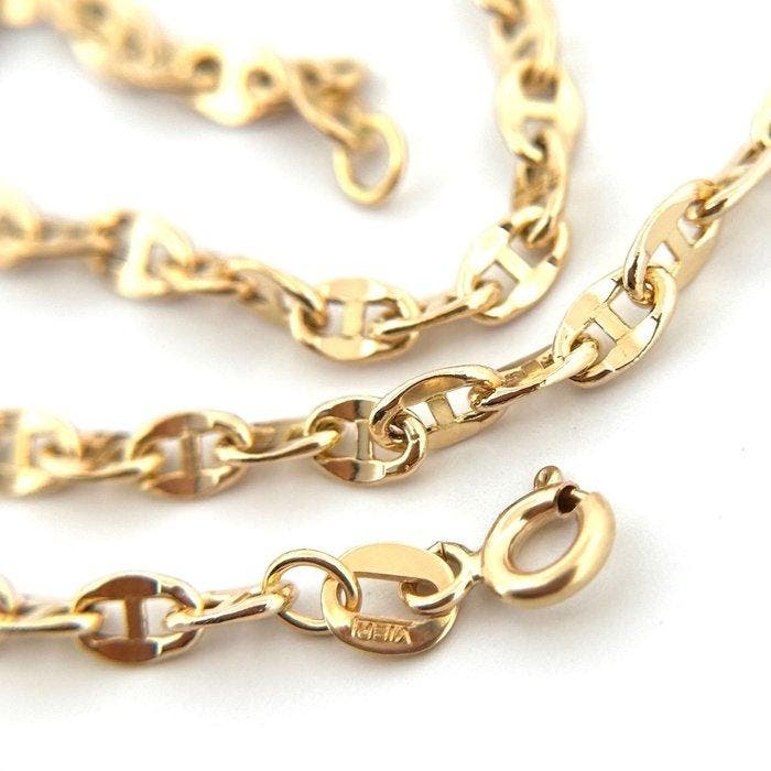 Vieri - Halsketting - Marinara - 18 karaat Geel goud, Handtassen en Accessoires, Kettingen