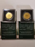 Tsjaad. 3000 Francs ND Birds (2 coins) (Zonder