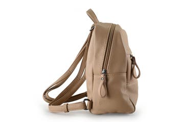 Tom Tailor Rugzak Beige, Handtassen en Accessoires, Tassen | Rugtassen, Verzenden, Zo goed als nieuw, 25 tot 40 cm, 30 tot 45 cm