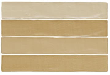 Wandtegel Ragno Sense Mustard Langwerpig Beige Mat 6,5x39,5, Ophalen of Verzenden, Wandtegels