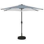 vidaXL Tuinscherm met LED Lichten 300 x 300 cm Polyester, Tuin en Terras, Parasols, Verzenden, Nieuw