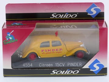 Schaal 1:43 Solido NEW OLD STOCK 4554 Citroën Traction Av.., Hobby en Vrije tijd, Modelauto's | 1:43, Ophalen of Verzenden, Nieuw