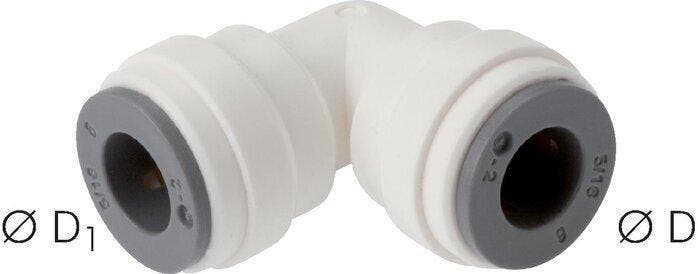 Raccord enfichable coudé 90deg 5/32 POM EPDM [5 Pièces], Bricolage & Construction, Bricolage & Rénovation Autre, Envoi