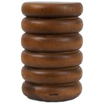 Bazar Bizar De Umiko Kruk - Naturel - Bijzettafel -, 45 tot 60 cm, Verzenden, Bohemian/Modern/Landelijk, Zo goed als nieuw