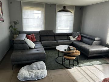 Stuart, hoeksalon U-vorm, dubbele relax (nieuw, A-keuze)